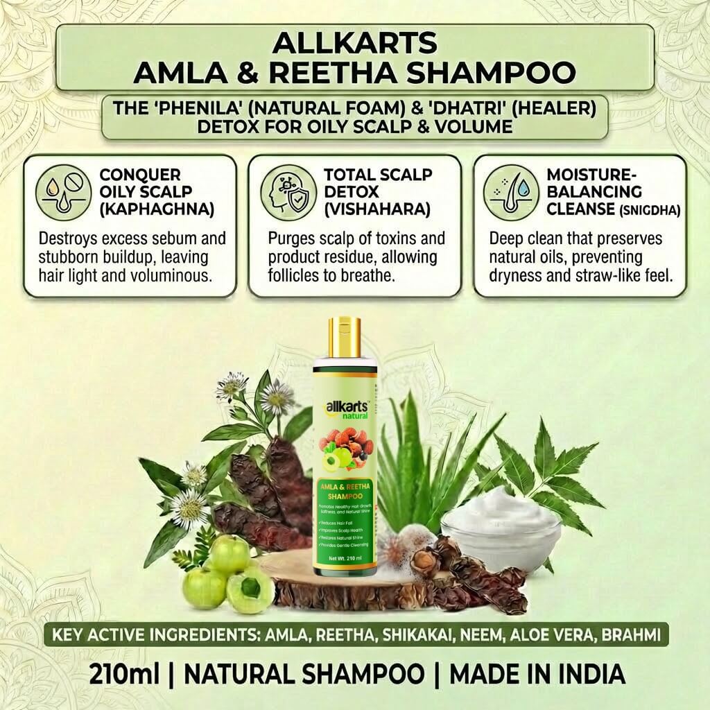 Amla & Reetha Shampoo Benefits