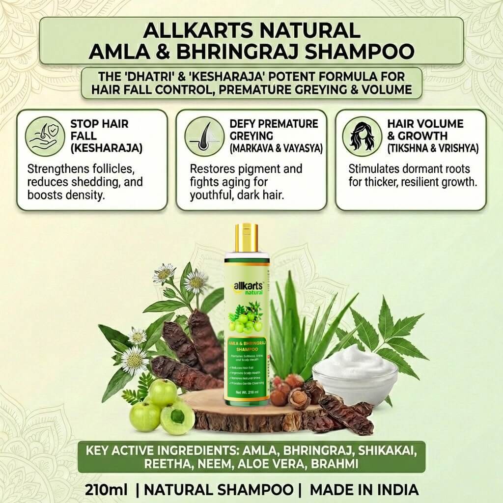Amla & Bhringraj Shampoo Benefits