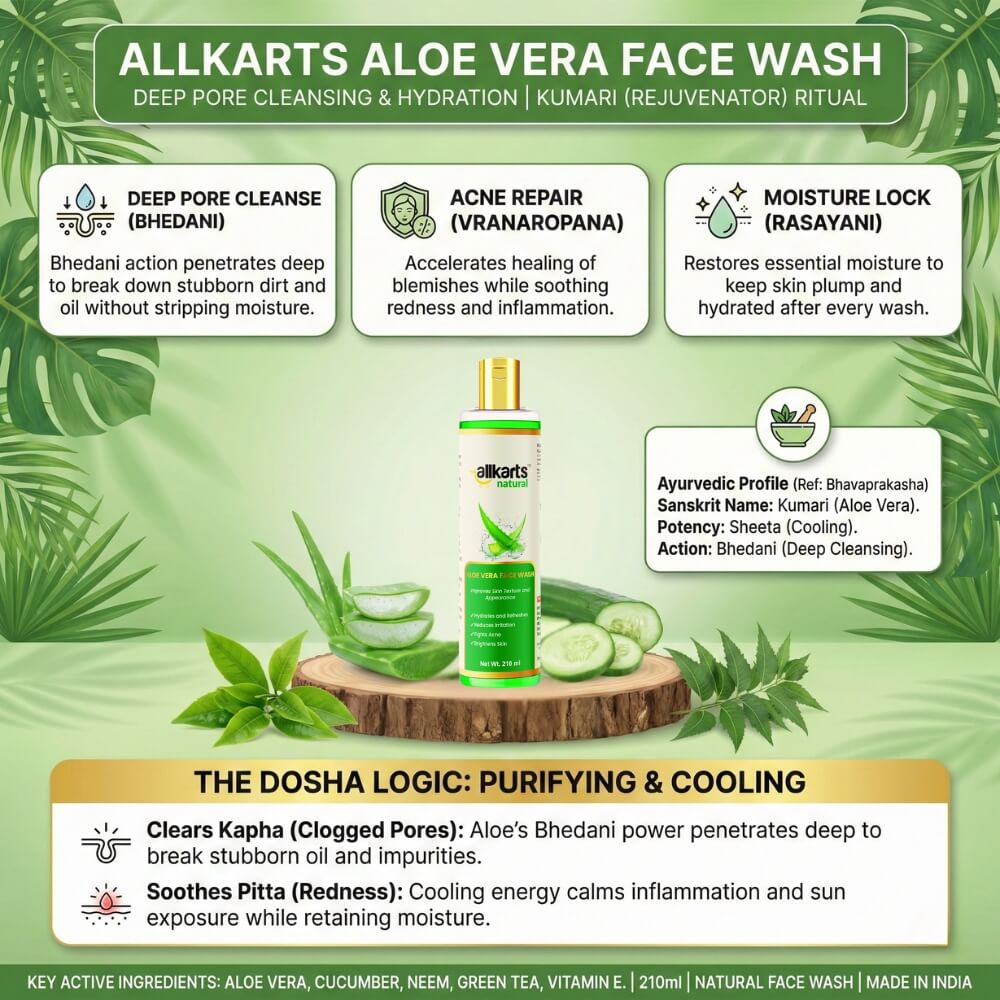 Aloe Vera Face Wash Benefits