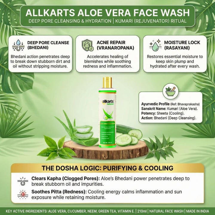 Aloe Vera Face Wash Benefits