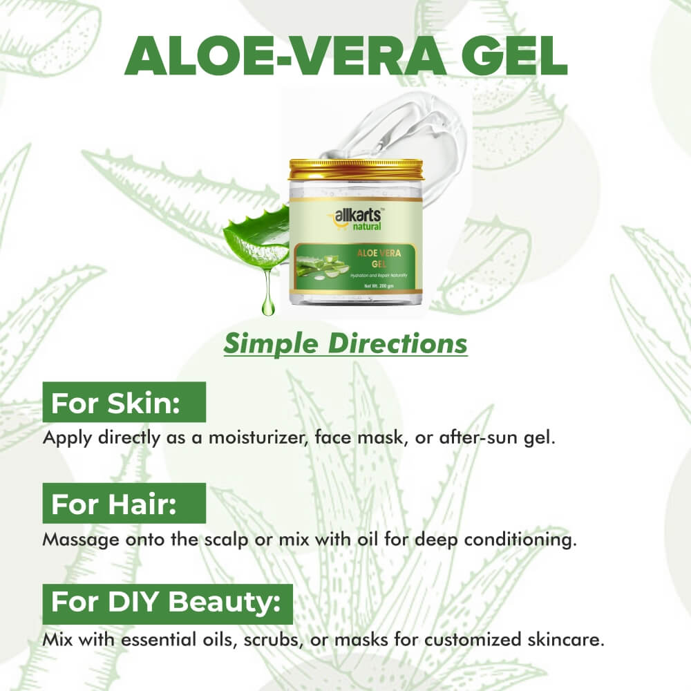 Aloe Vera Gel Usage