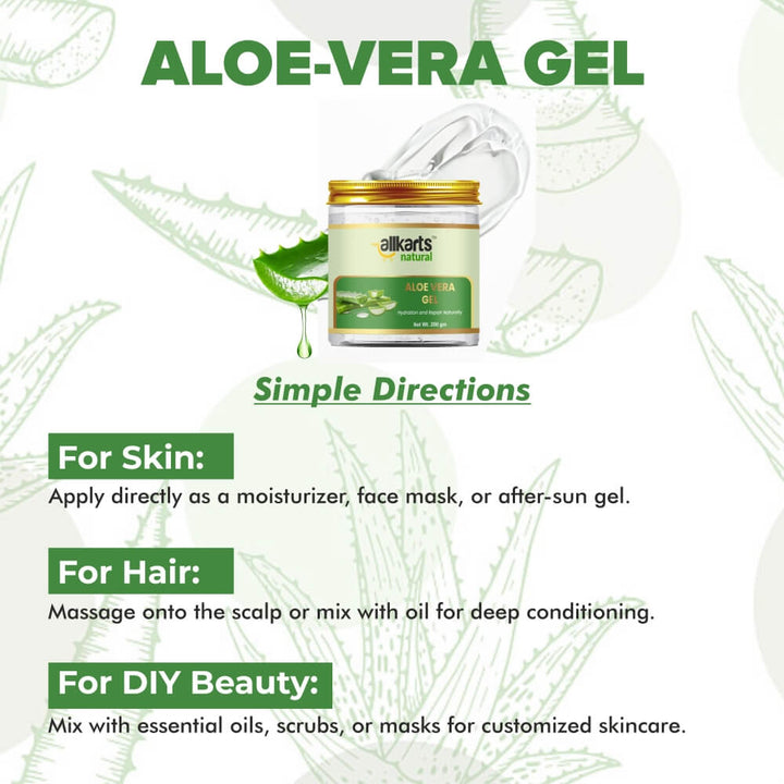 Aloe Vera Gel Usage