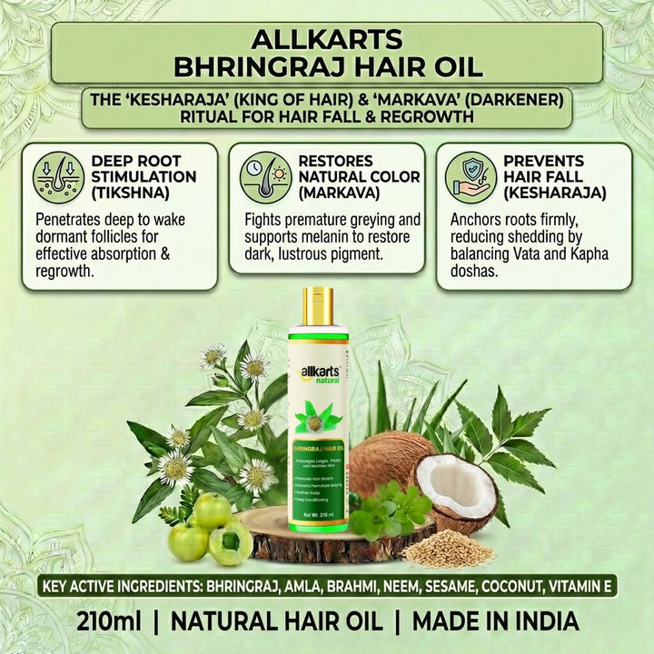 Bhringraj Hair Oil Benefits