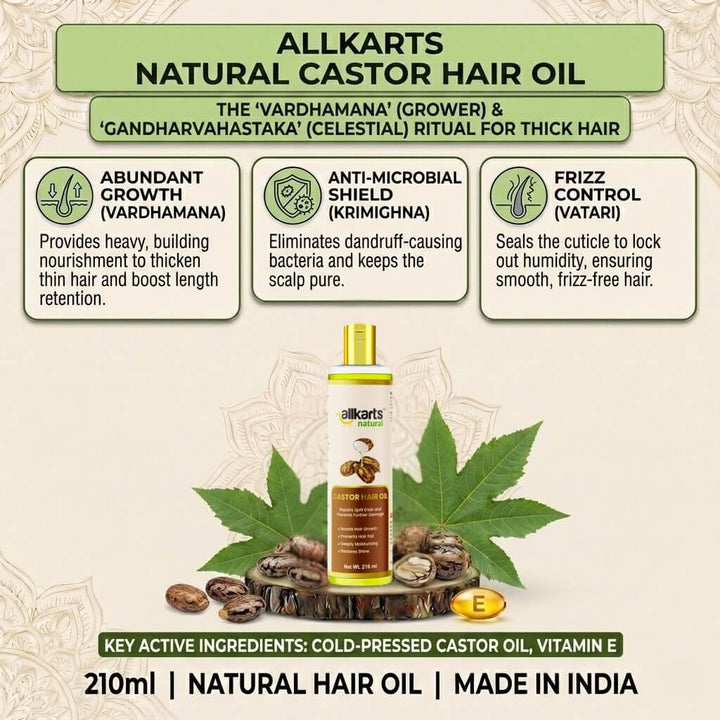 Castor Hair Oil Benefits