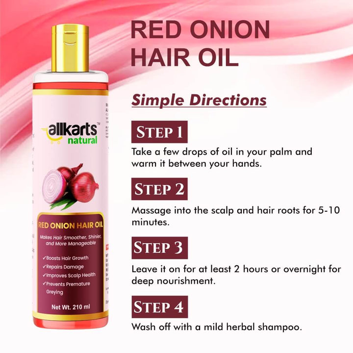 Onion Hair Oil Usage