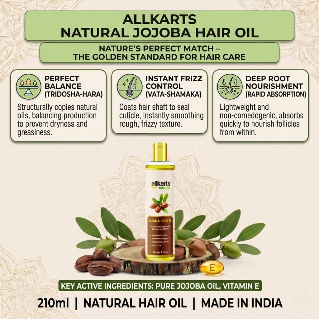Jojoba Hair Oil Benefits