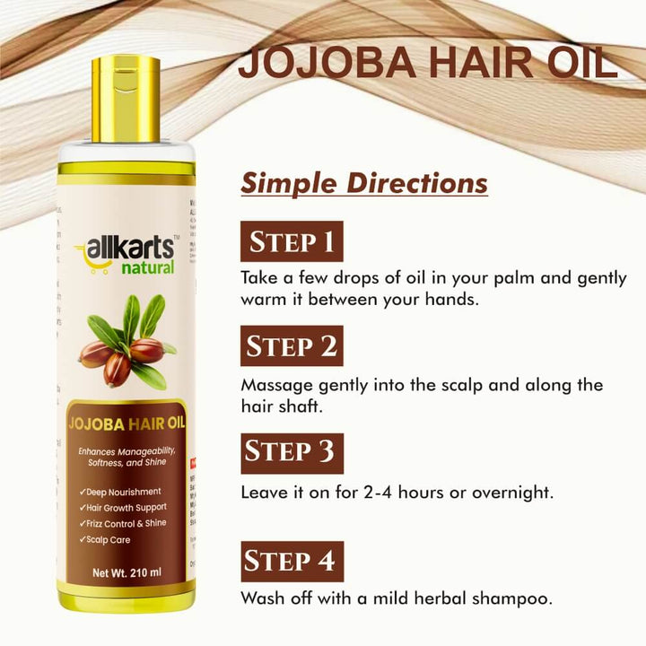 Jojoba Hair Oil Usage