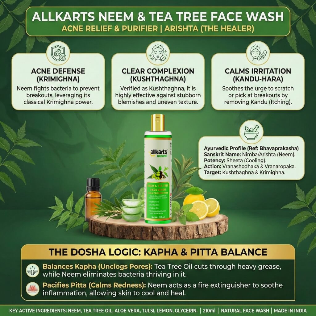 Neem &amp; Tea Tree Face Wash Benefits