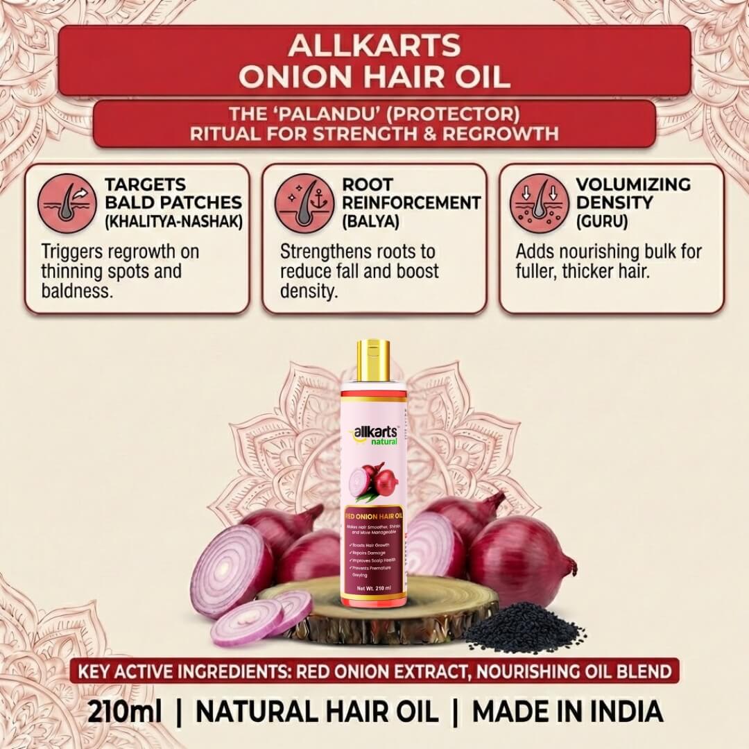 Onion Hair Oil Benefits