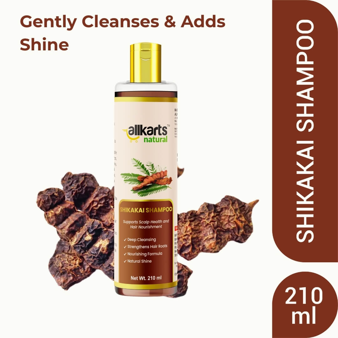 Allkarts Natural Shikakai Shampoo