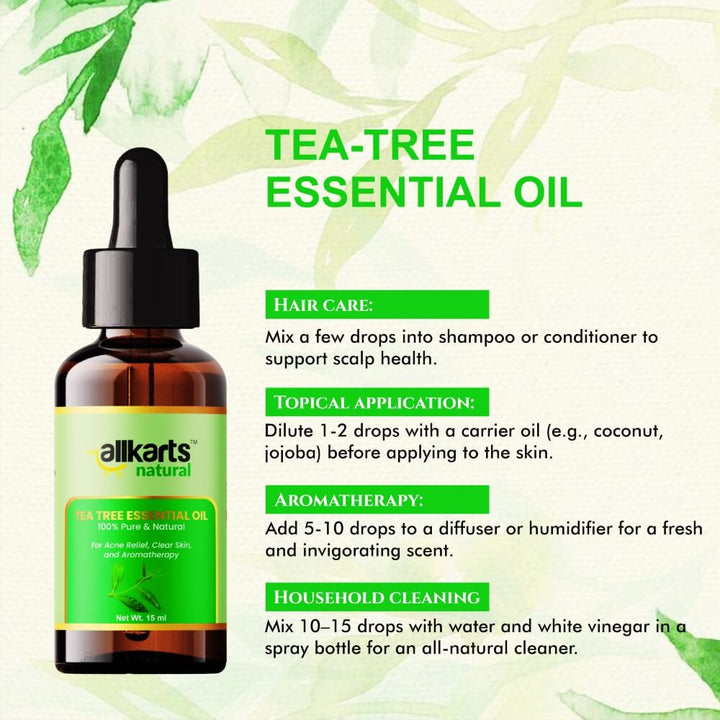 Tea Tree Essential Oil Usage