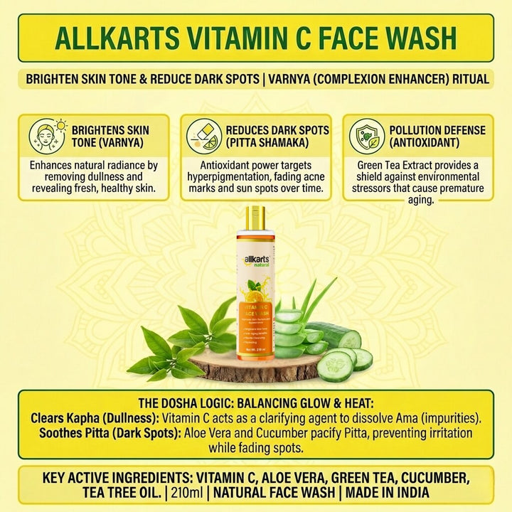 Vitamin C Face Wash Benefits