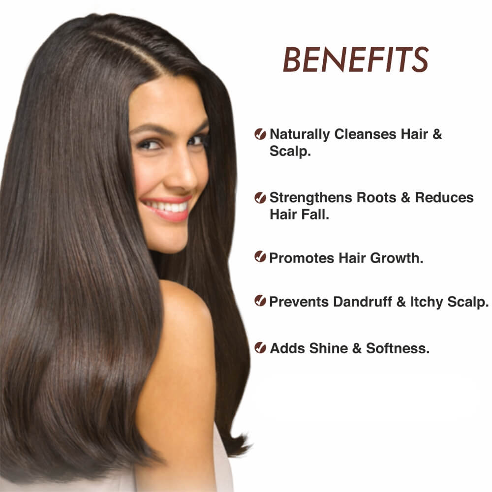 Benefits of Ayurvedic Shikakai Shampoo – Hair Fall Control, Deep Cleansing & Nourishment